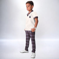 Pantalon a cuadros para niño