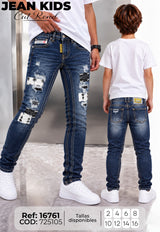 Jean CUT ROND niño