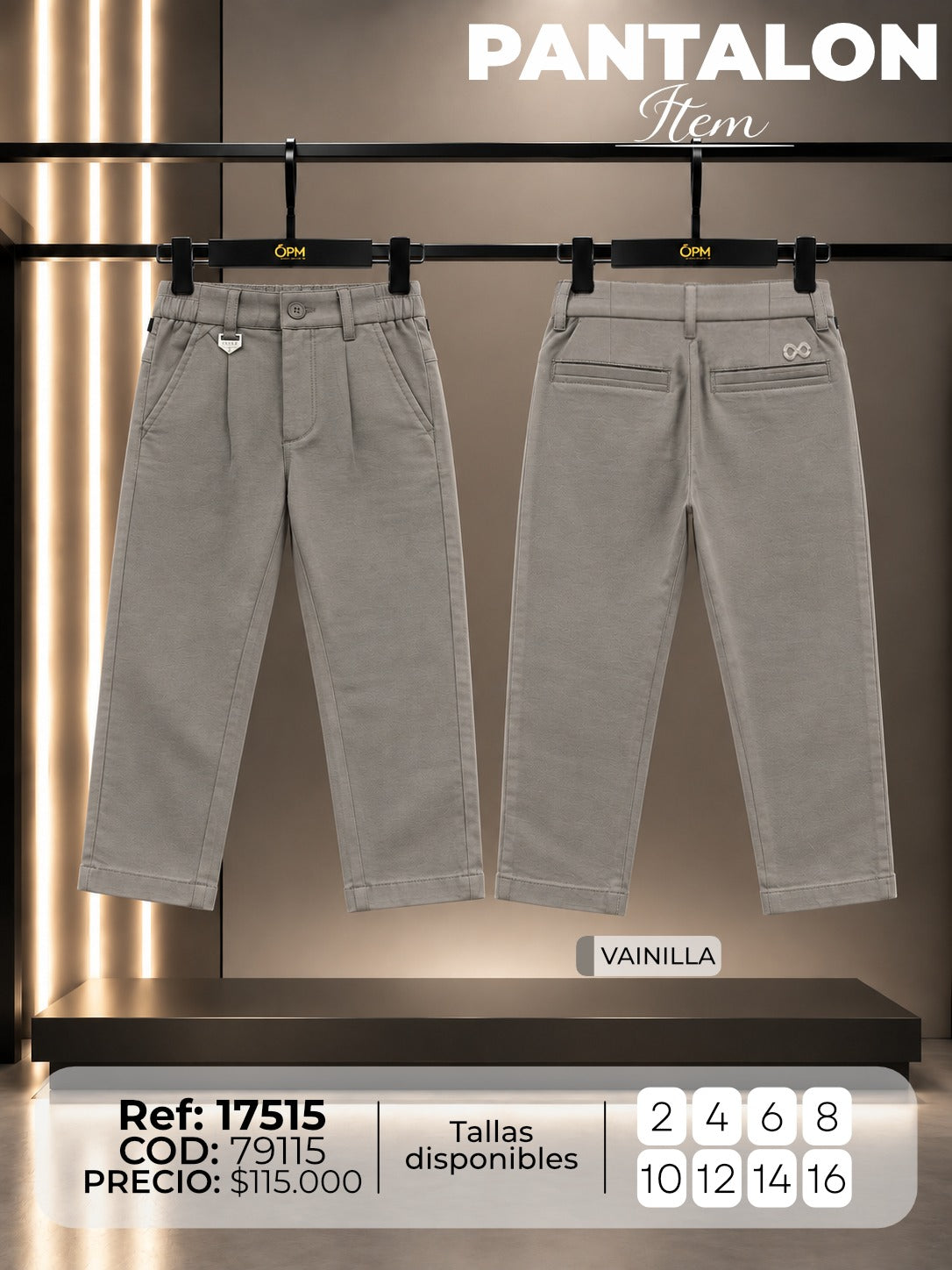 Pantalon item niño