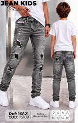 Jean CUT ROUGE niño