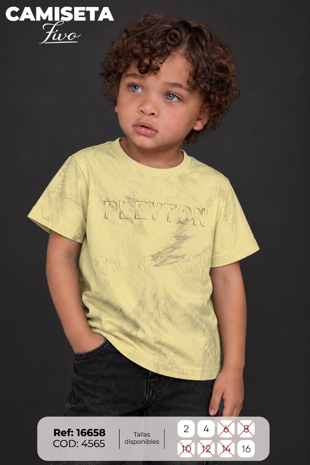 camiseta fivo niño