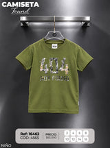 camiseta found 1 niño