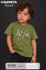 camiseta found niño