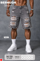 bermuda giorgio gris hombre
