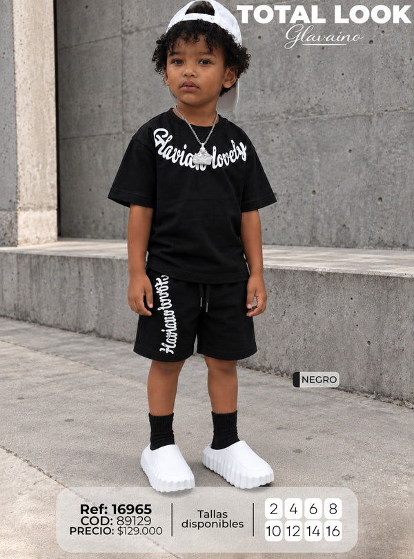 total look glaviano niño