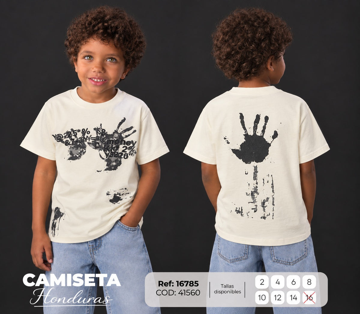 camiseta honduras niño