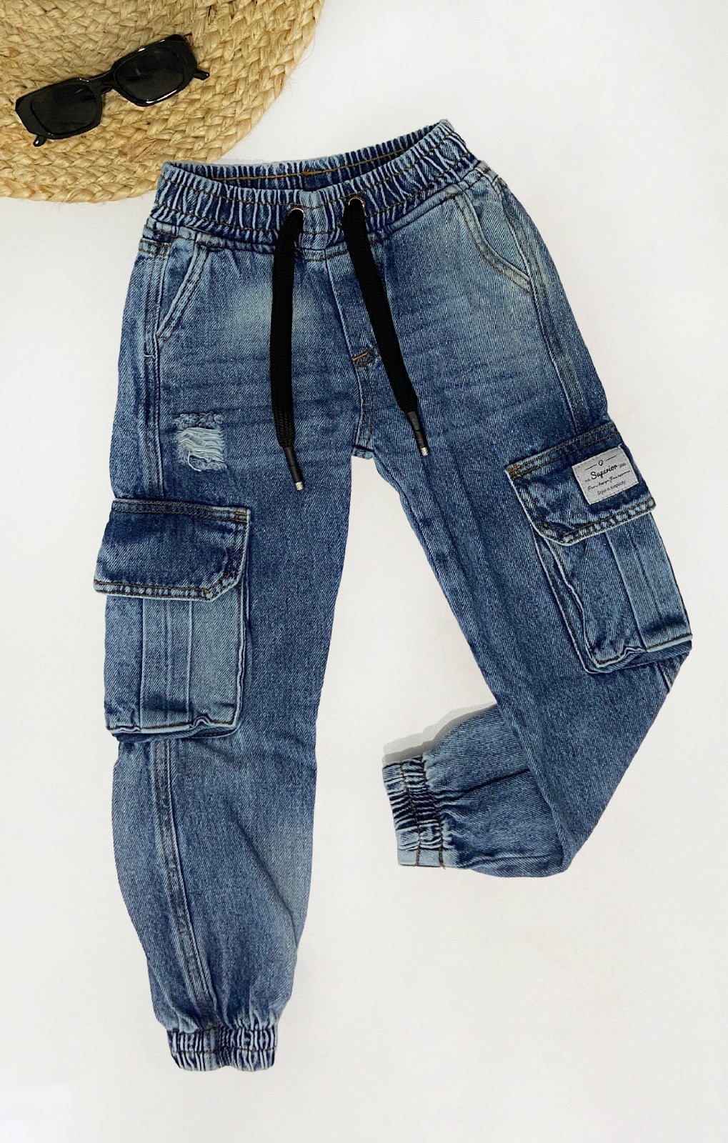 Jeans jogger papi arca niño