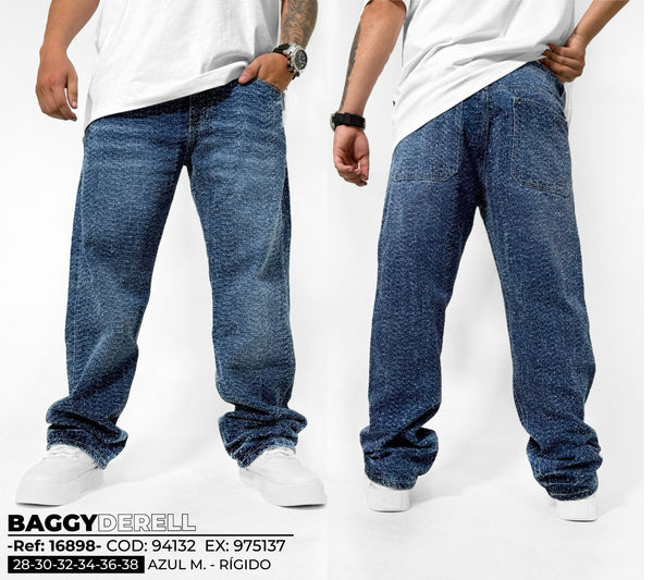 jean baggy darell azul m1 hombre