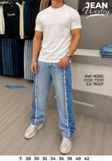 jean baggy wesley azul c hombre