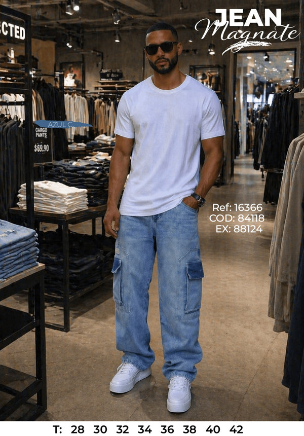 jean baggy magnate azul c hombre