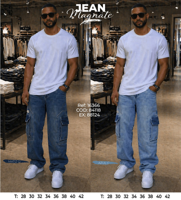 jean baggy magnate collage hombre