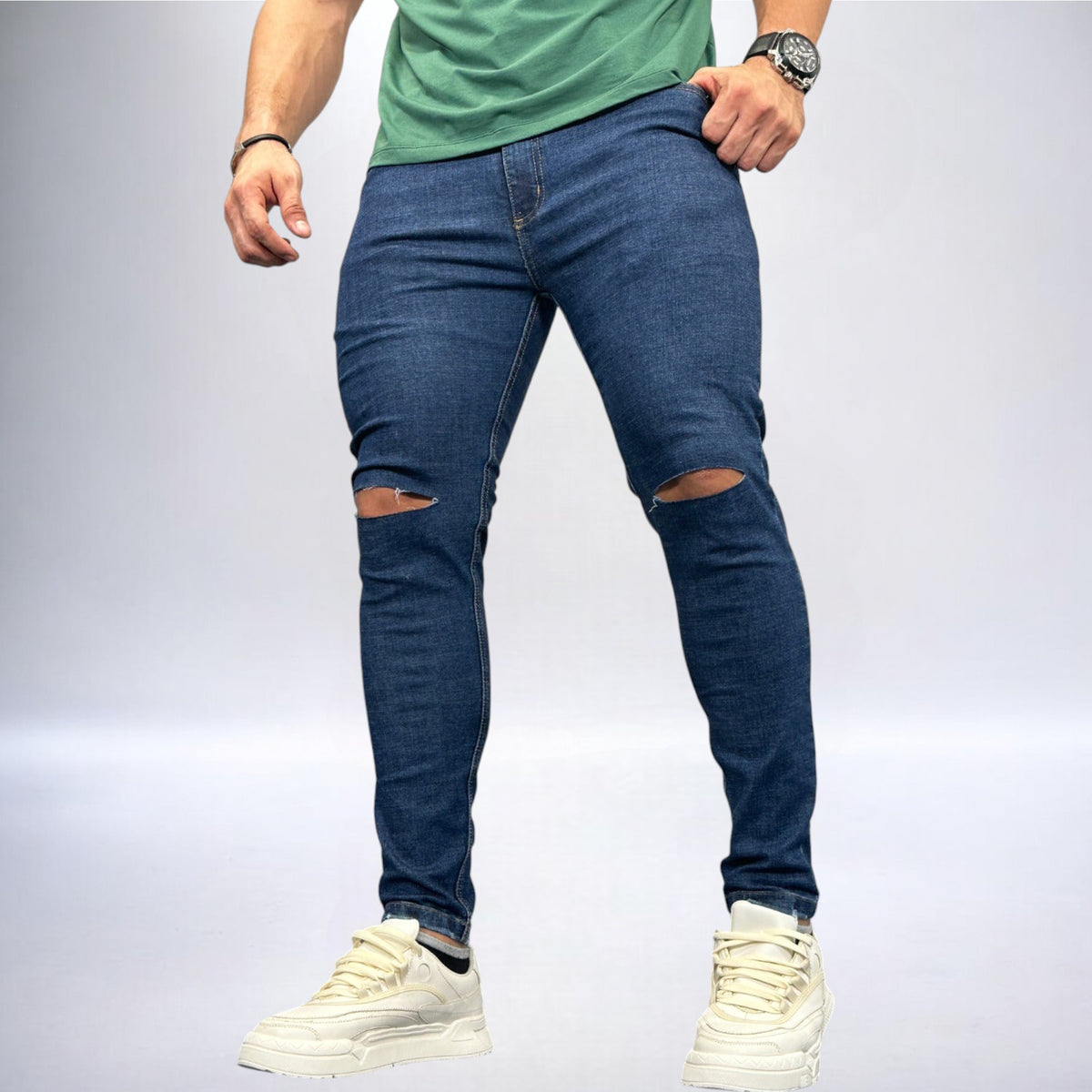 Jeans bisturi hombre