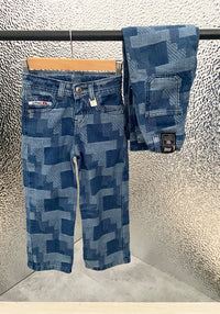 Jeans cuadrilu niño