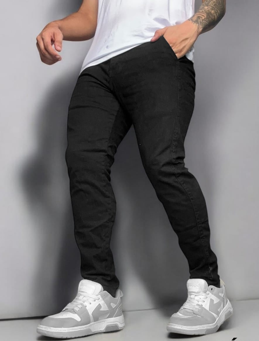 Pantalon drill hombre