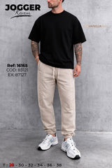 Jogger Karem Hombre Vainilla