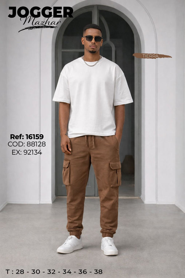 Jogger Mazhar Hombre Tierra