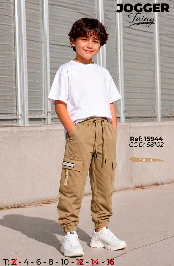jogger tainy sable niño