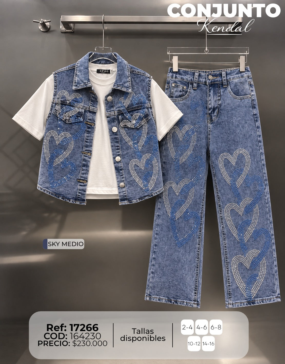 conjunto kendal 1 niña