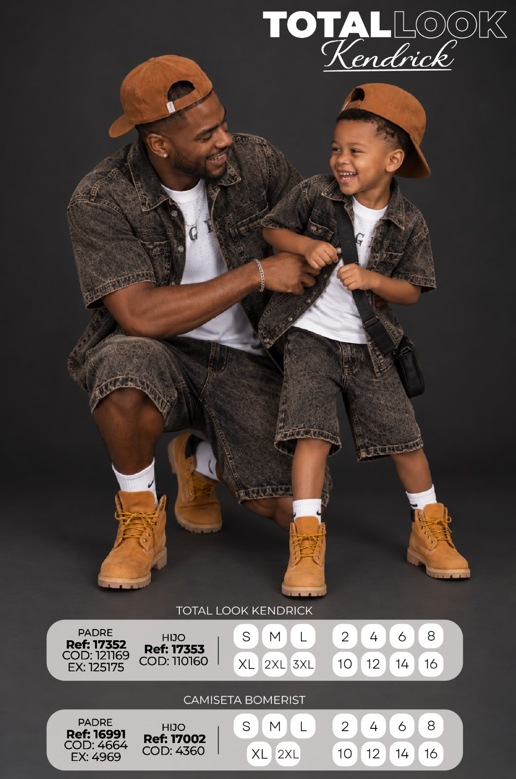 Total Look KENDRICK padre e hijo