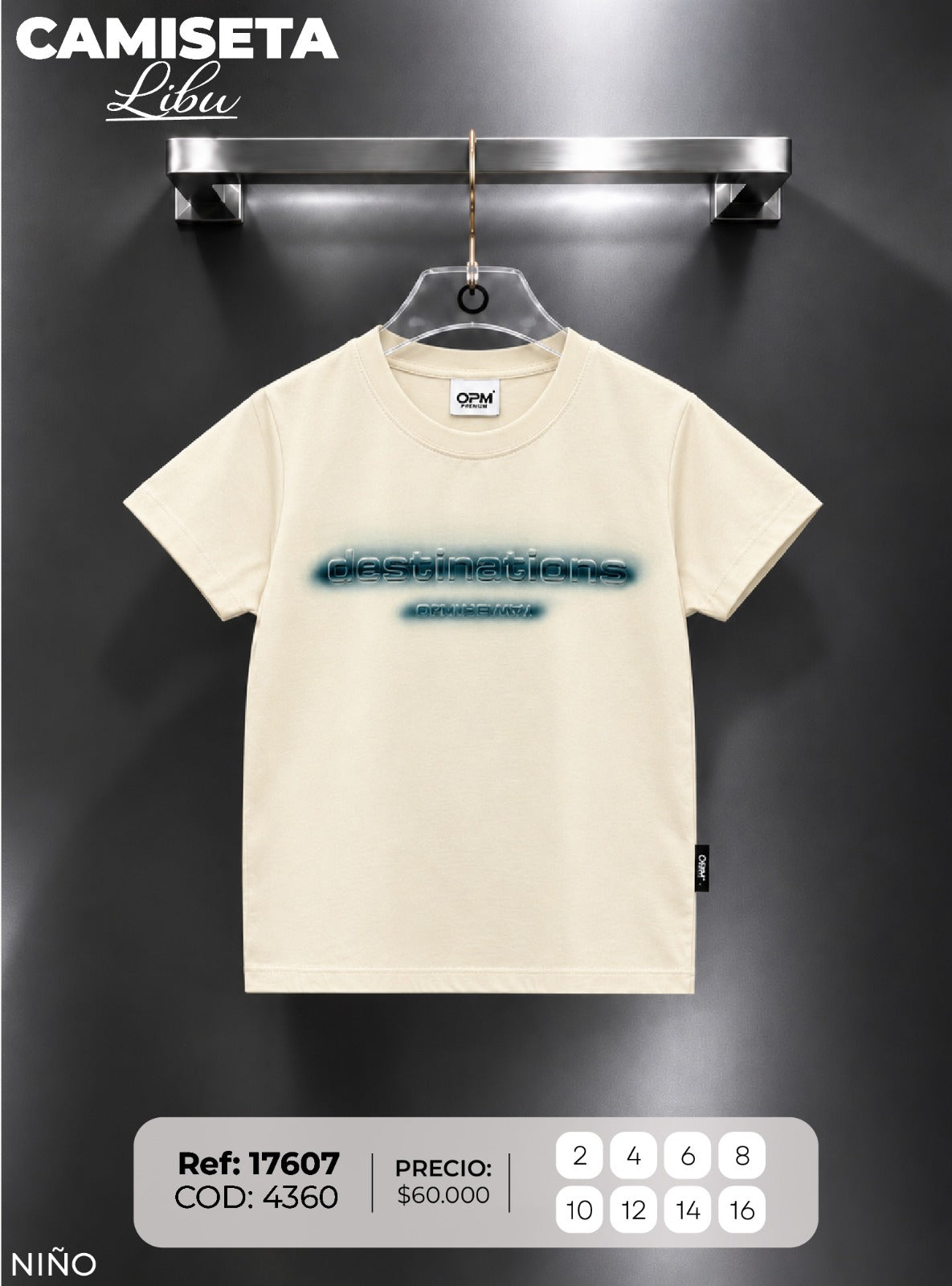 camiseta libu niño