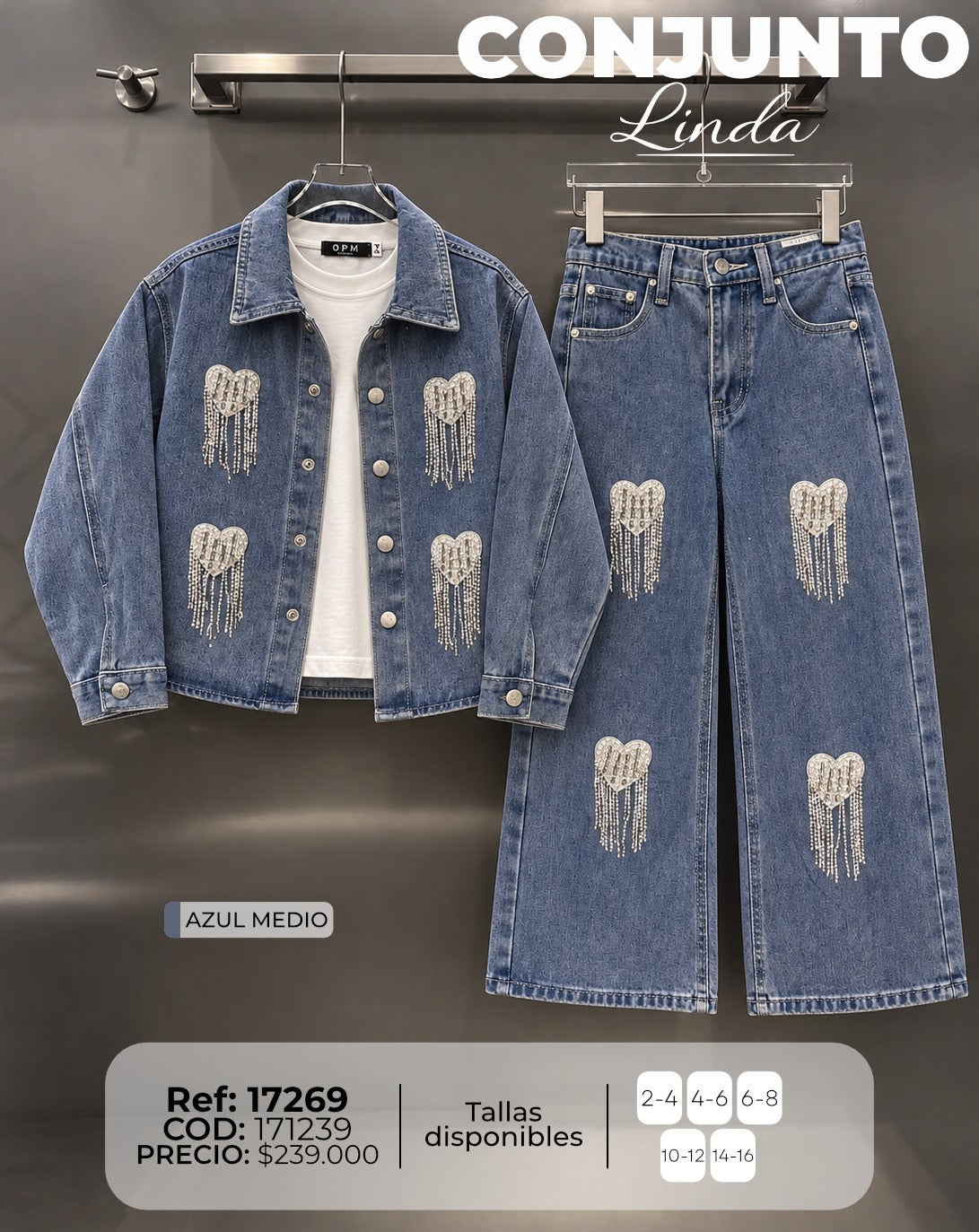 conjunto linda 1 niña