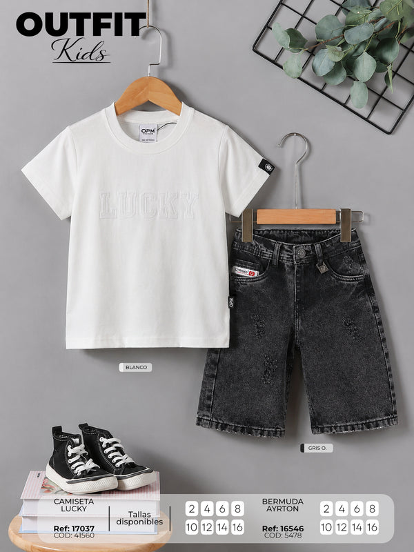 LUCKY Outfit Niño Album