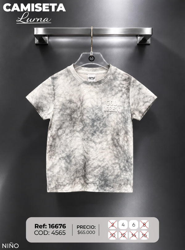 camiseta lurna 1 niño
