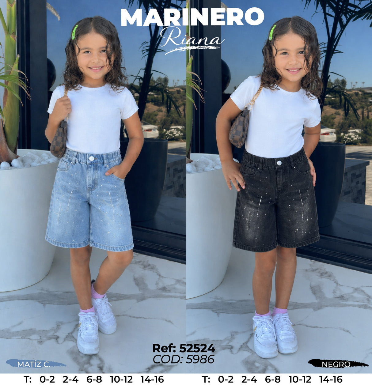 marinero riana collage niña