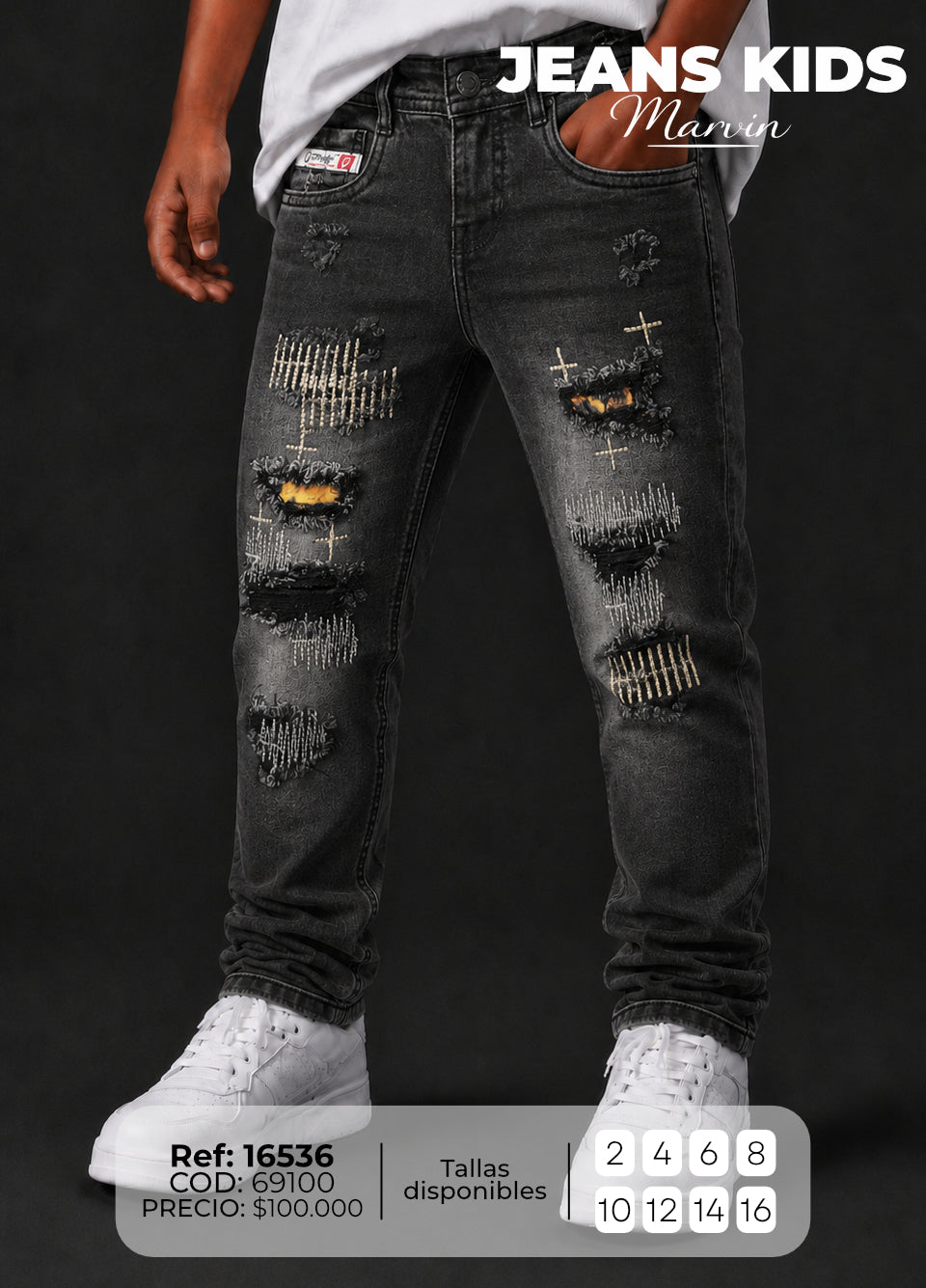 Jean regular Marvin nño