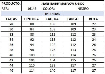 Jeans BAGGY MASSFLOW hombre