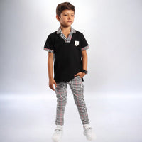 Pantalon a cuadros para niño