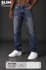 jean slim monaco hombre