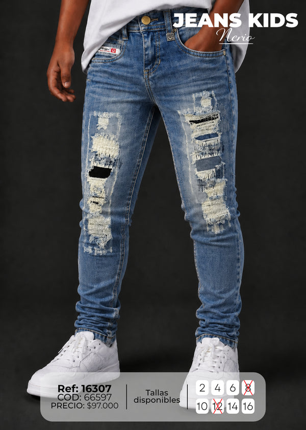 Jean regular Nerio niño