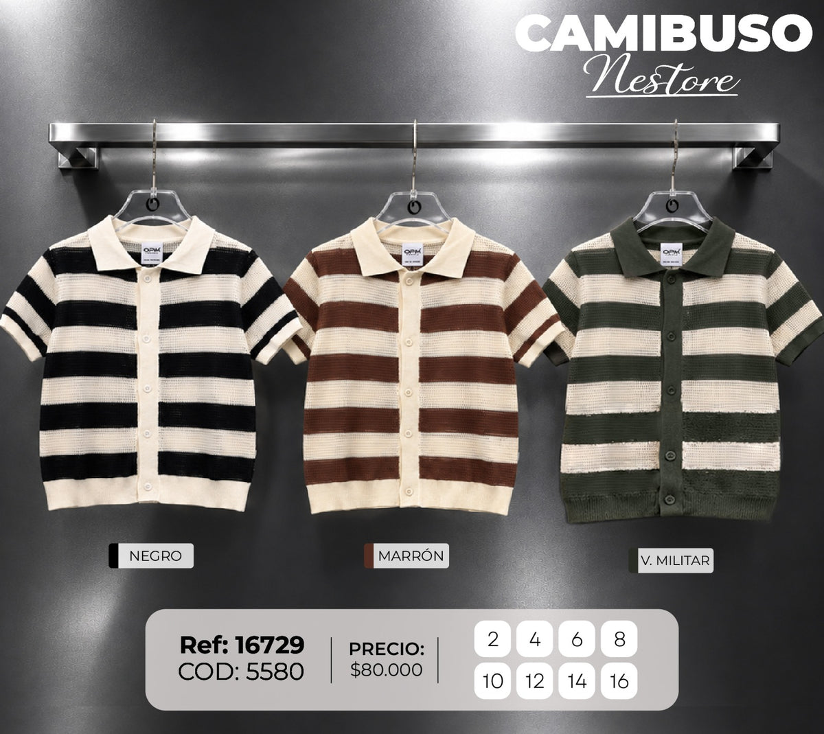 camibuso nestore collage niño 1