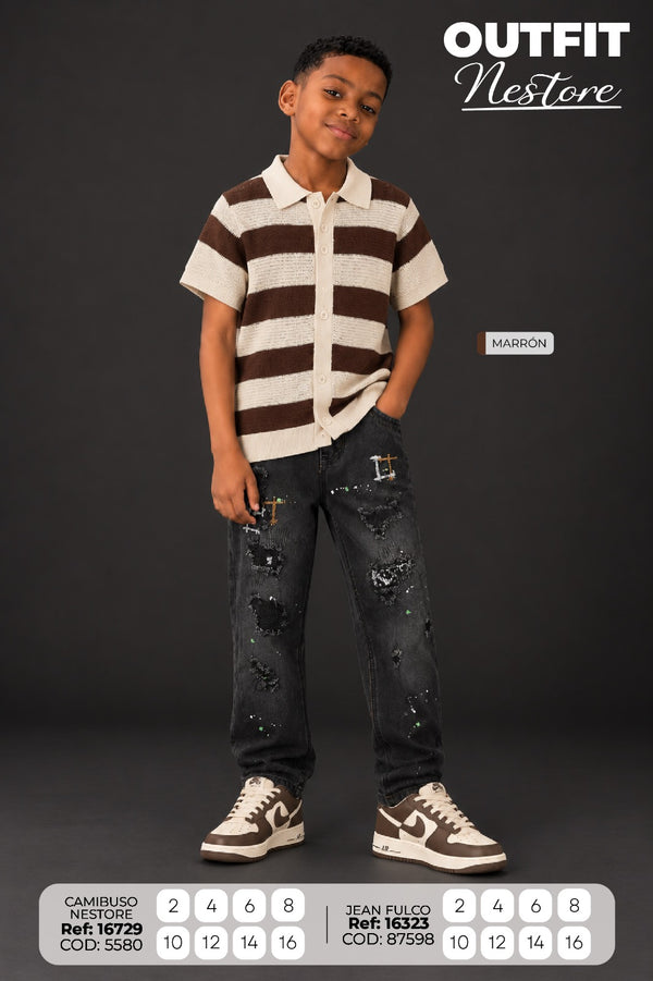 nestore fulco Outfit Niño Album