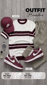 outfit noaad  blanco hombre