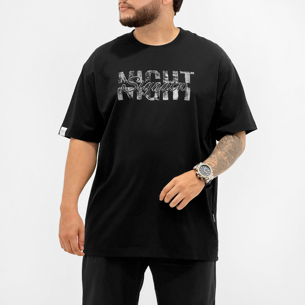 Camiseta nigth hombre