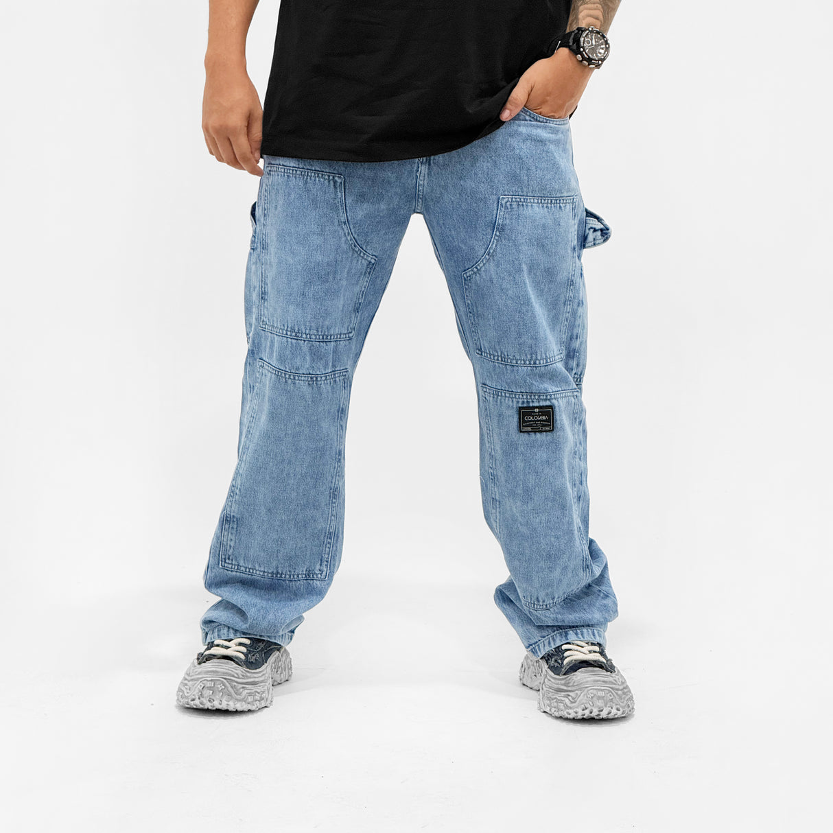 Jeans baggy massflow hombre