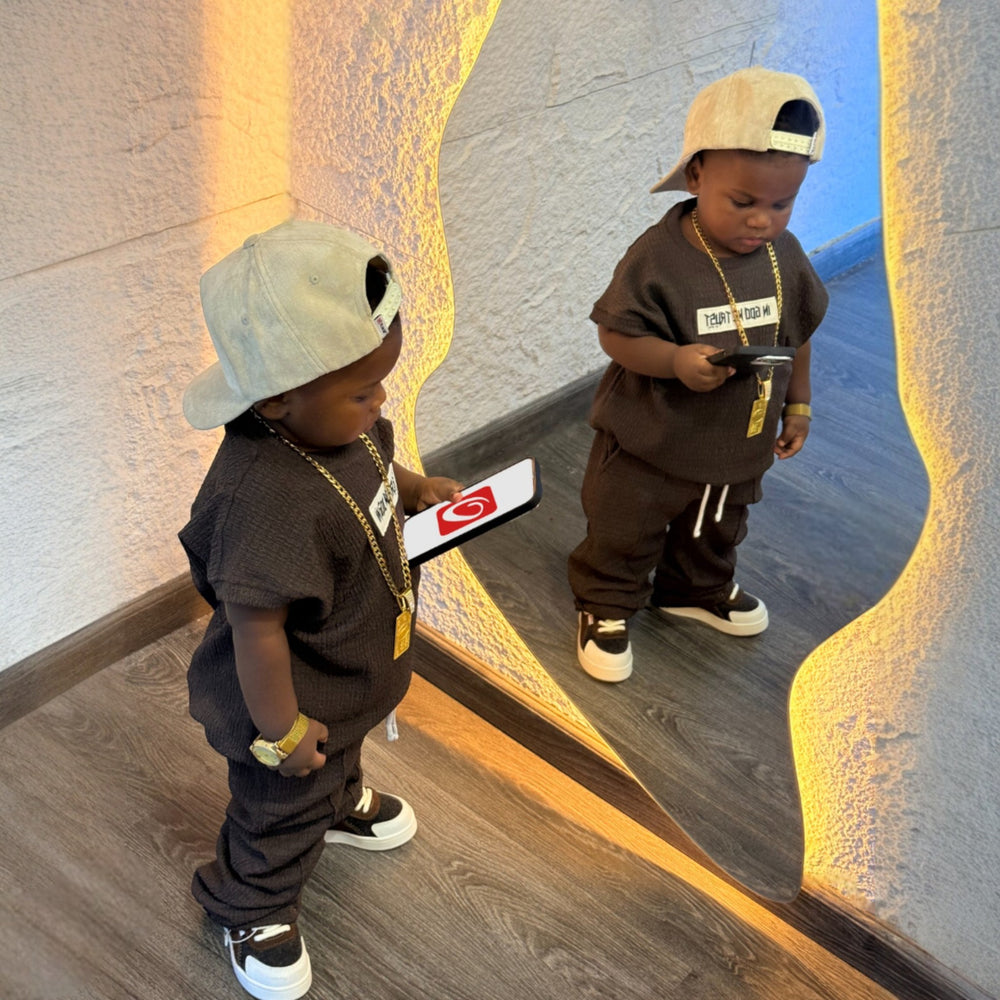 Total look summer (conjunto) niño