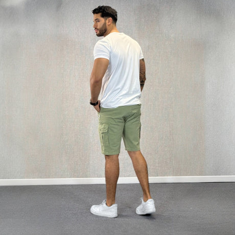Bermuda cargo hombre