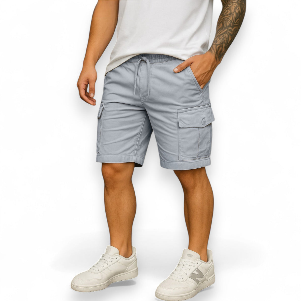 Bermuda cargo hombre