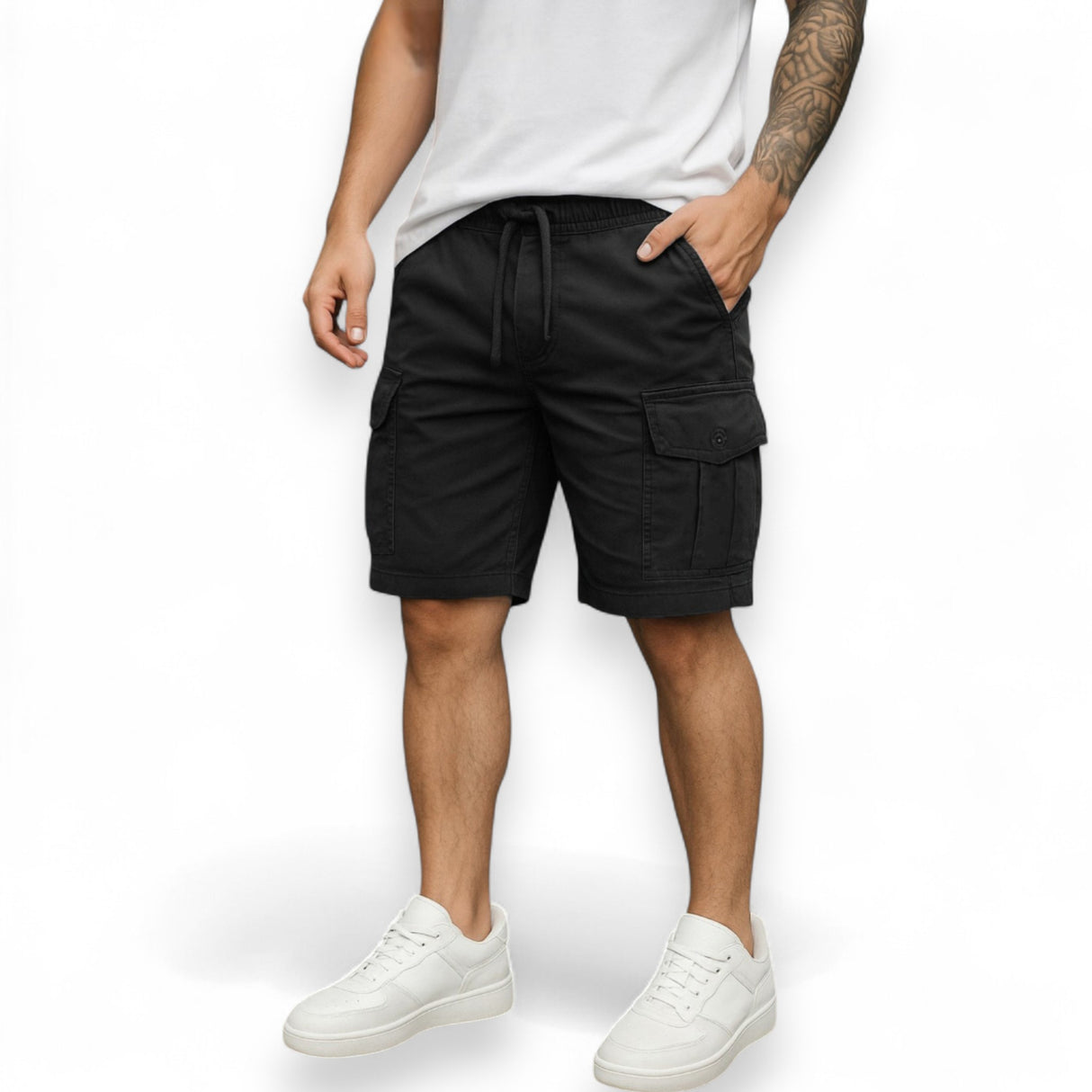 Bermuda cargo hombre