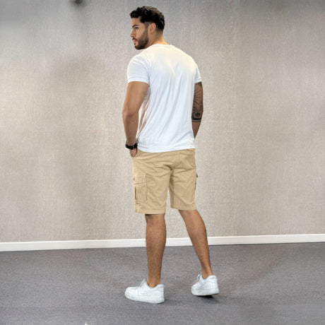 Bermuda cargo hombre