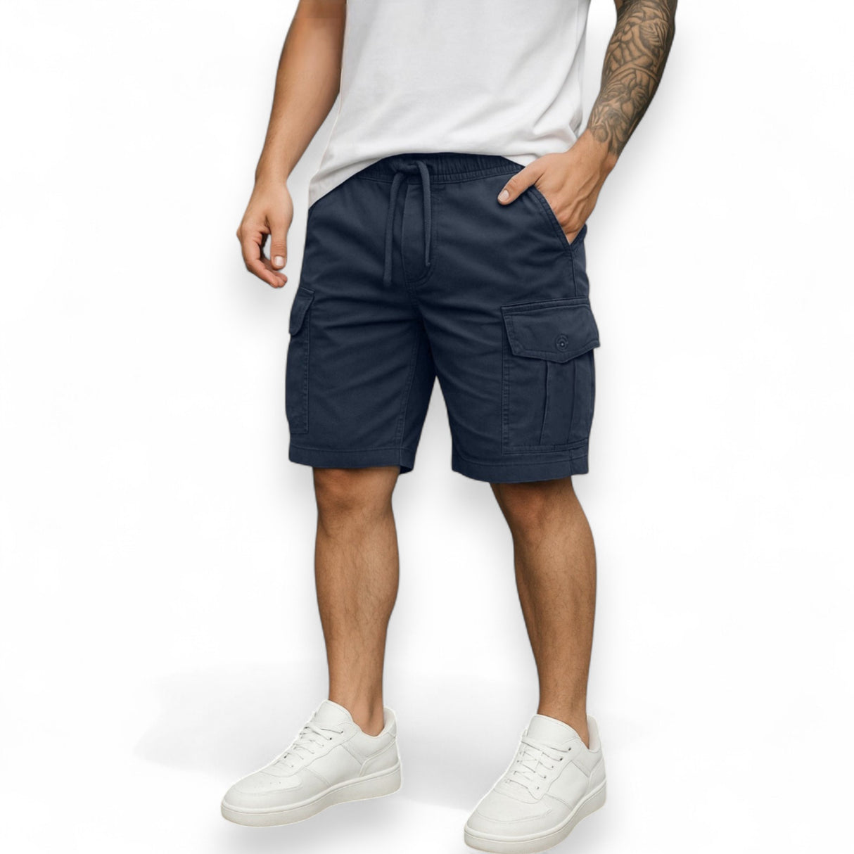 Bermuda cargo hombre