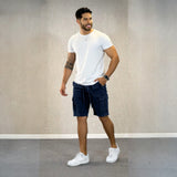 Bermuda cargo hombre