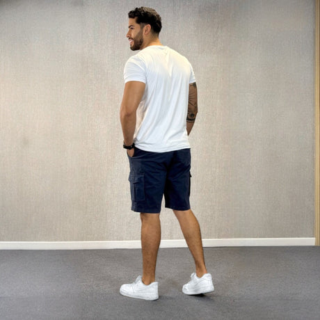 Bermuda cargo hombre