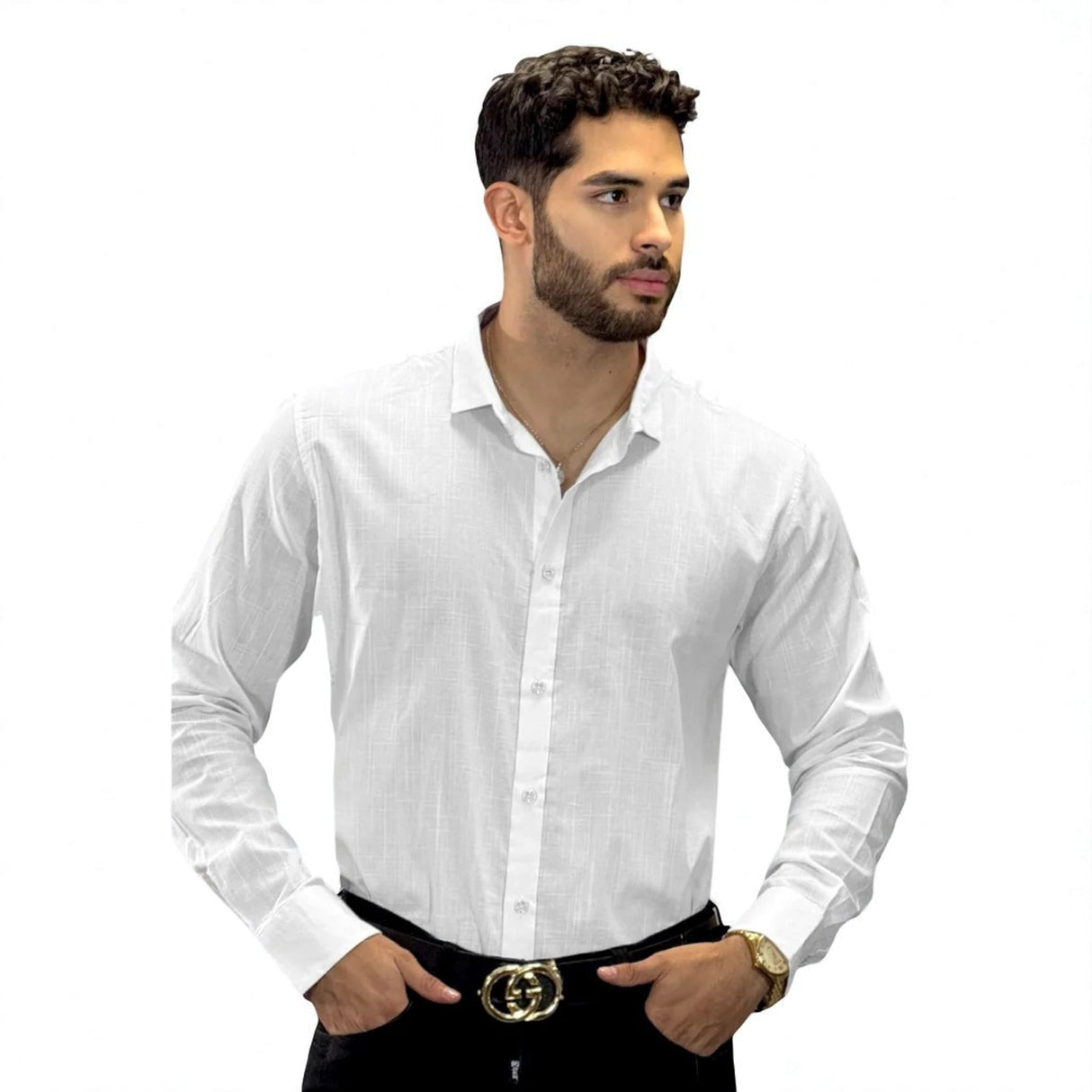 Camisa manga larga topal hombre