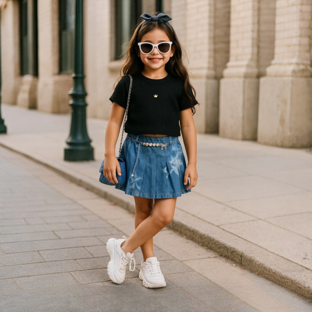 Falda mara niña