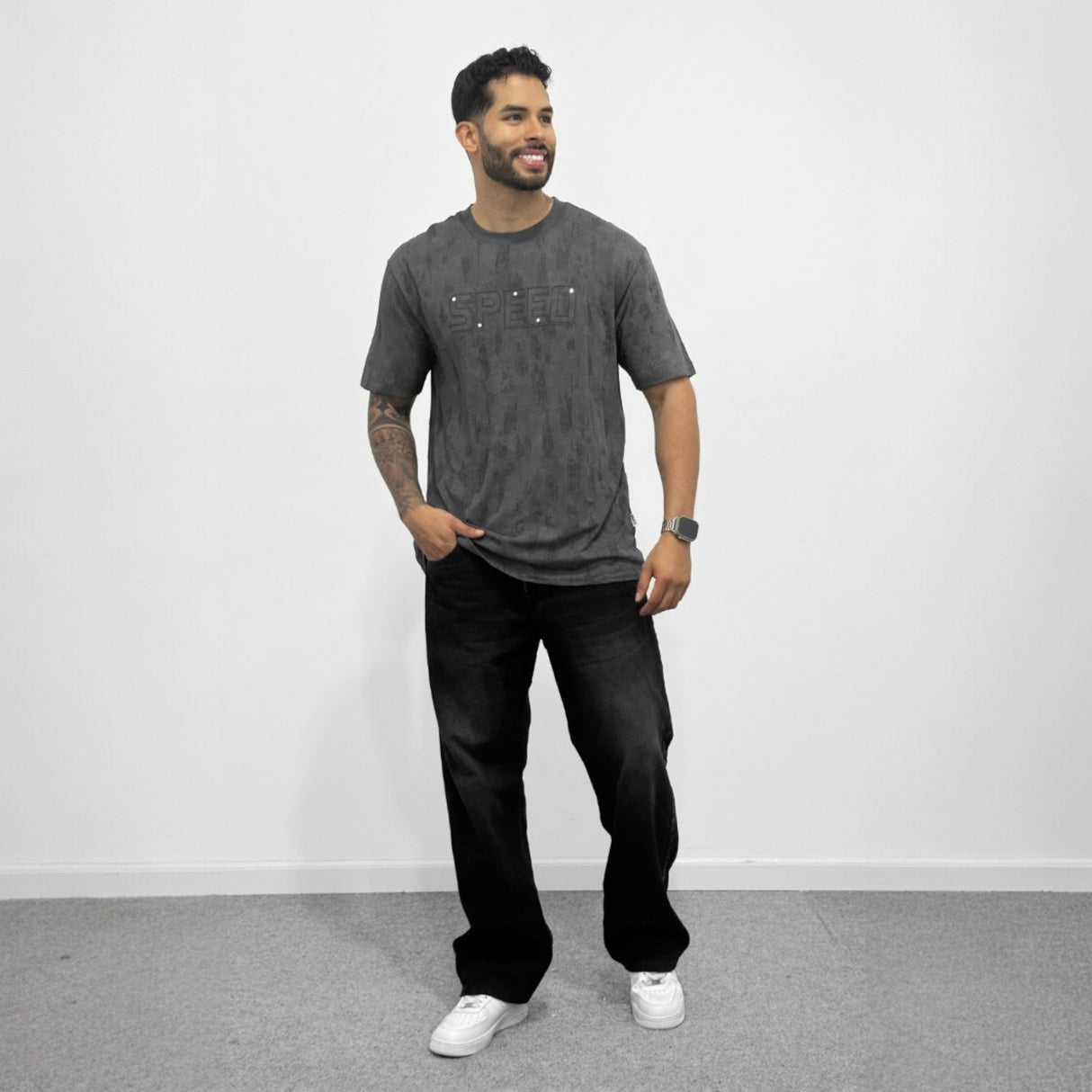 Jeans baggy duran hombre