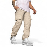 Pantalón Negro cargo cairo hombre - OpenMind